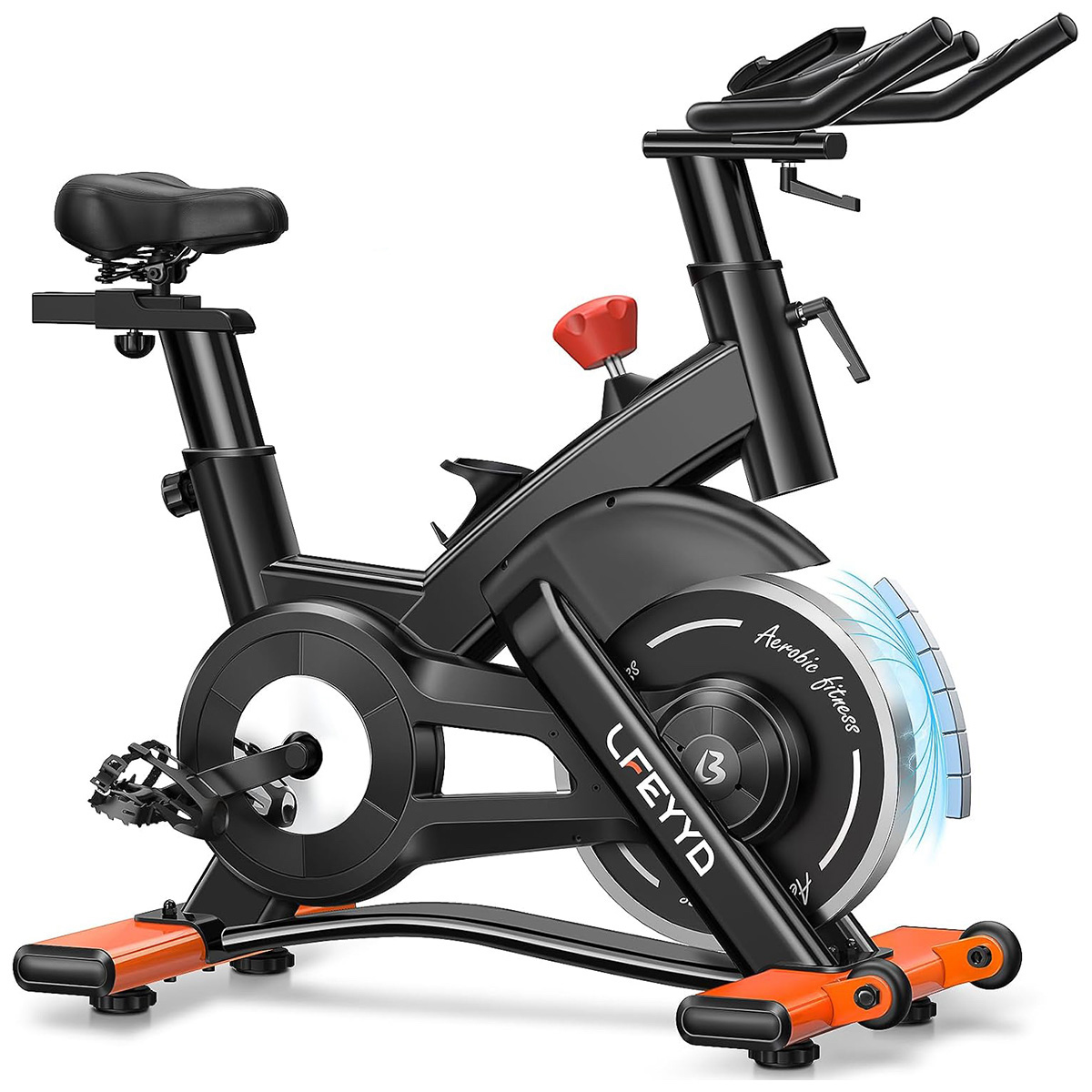 Pooboo Exercise Bike, 400LB Ma - огляд і ціна Exercise Bike Magnetic Resistance