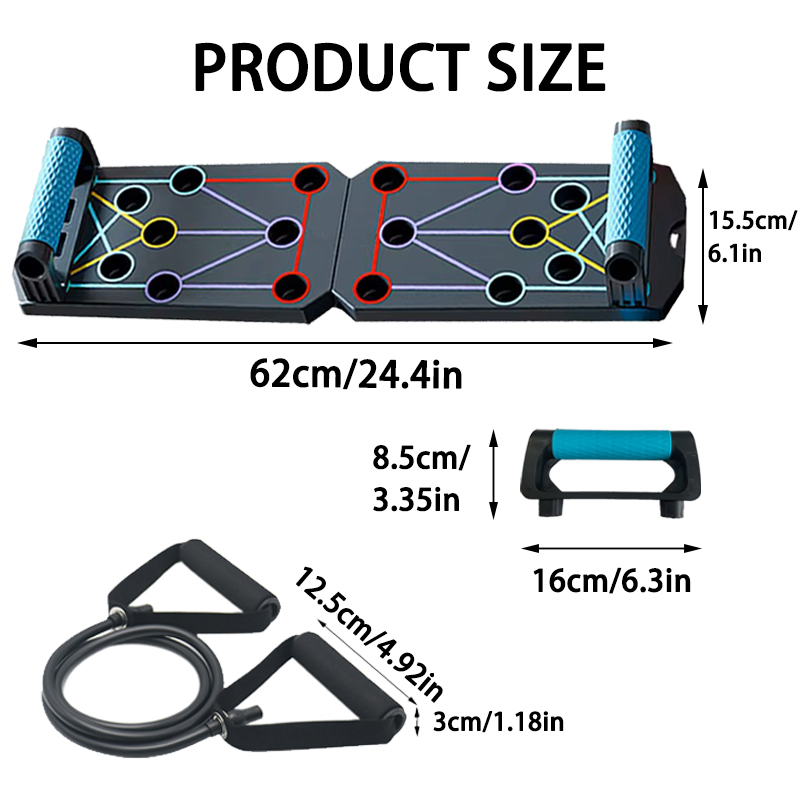 Portable Multifunctional Push- - огляд і ціна Push Up Board Foldable Multi Function